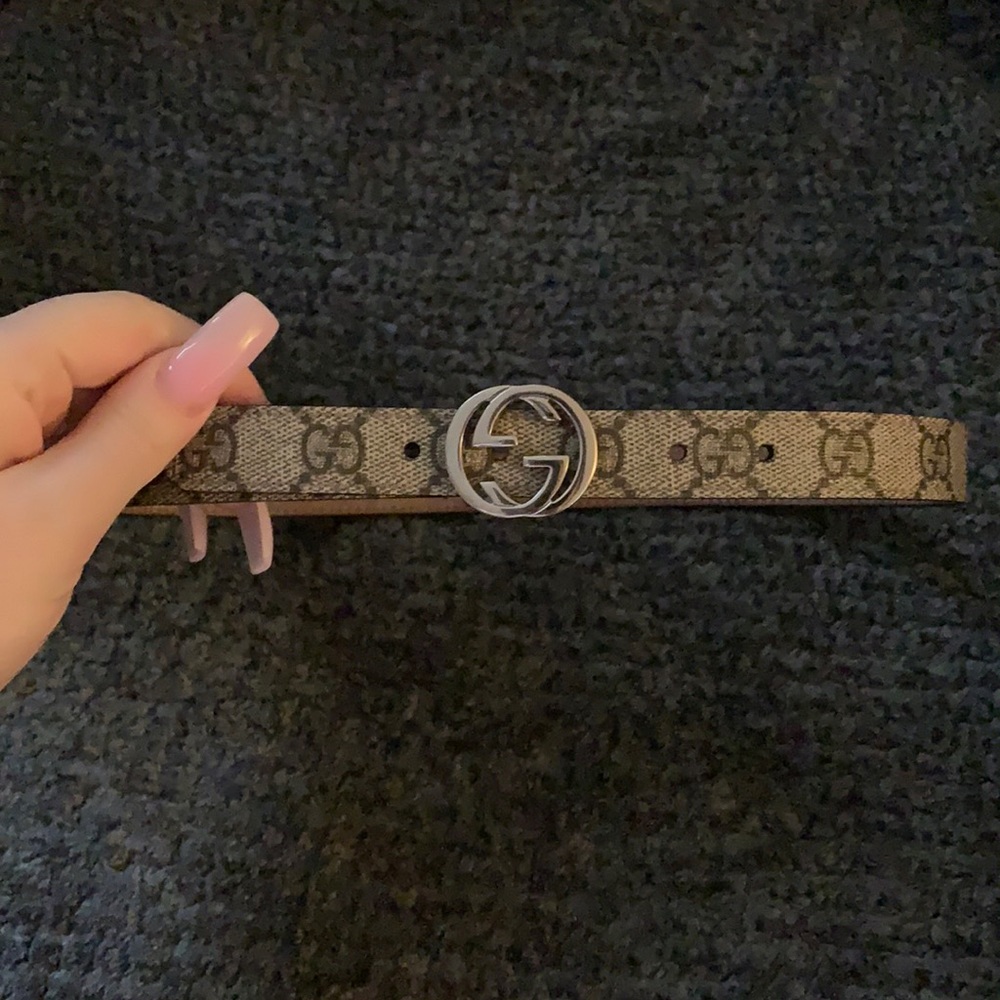 Gucci Childen’s GG Supreme belt